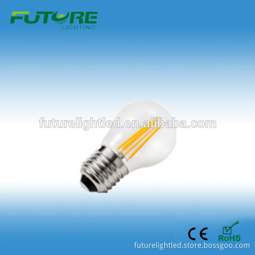 4W 220V dimmable E27 LED filament light for home decoration